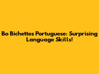 Bo Bichette's Portuguese: Surprising Language Skills!