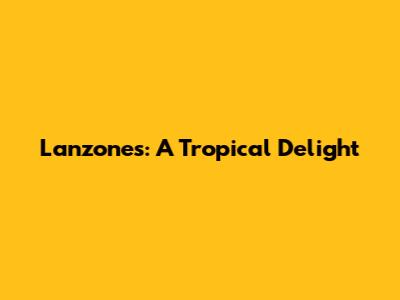 Lanzones: A Tropical Delight