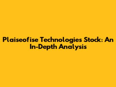 Plaiseofise Technologies Stock: An In-Depth Analysis